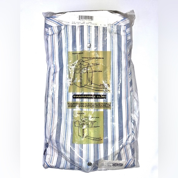 PanHandled Slim | 3 SHIRT BUNDLE: Pearl Snap Extra Long Hem Tail Size 18.5 - Picture 15 of 15